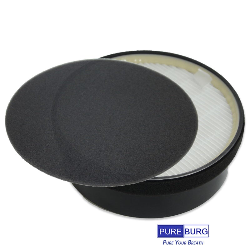 PUREBURG Replacement Filter Compatible with GENIANI G-2000-FL & TCL CISNO iHome KJ65F-A1 KJ65F-A2 Air Purifiers,2-Pack H13 HEPA Activated Carbon Pre-Filters Air Clean - Image 3